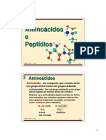 Aminoacidos - e - Peptidios Eletro