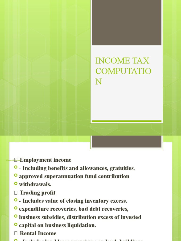 Tax Botswana PDF Tax Deduction Withholding Tax