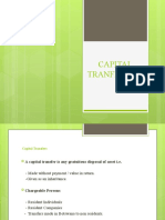 Capital Transfer Tax Botswana