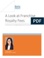 A Look at Franchise Royalty Fees