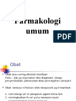 Farmakologi umum dan teknik pemberian obat