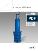 Amacan P - Submersible Motor Pump With Axial Propeller: Pumps Valves Systems