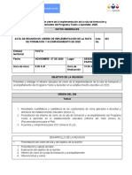 Anexo E. Acta Reunión de Cierre Con DD. PTA 2020.