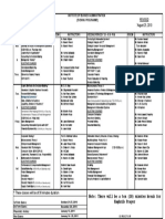 IBA Evening Programme Fall 2010 Class Schedule