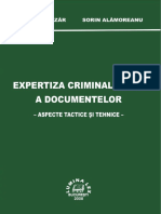 Expertiza Criminalistica a Documentelor