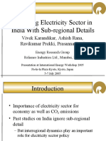 Click To Edit Master Title Style Modeling Electricity Sector in India With Sub-Regional Details