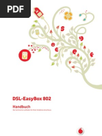 Bedienungsanleitung Easybox 805 | PDF