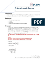 Activity 1.2.5 Aerodynamic Forces Answer Key