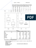 STAT 211 Exam 1 - Form A SPRING2004: (C) Coefficient of Variation Because Those Datasets Have Different Units