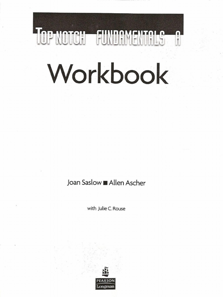 Top Notch Fundamentals, Workbook (PDFDrive) PDF