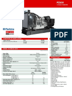 TM PZ650 3-Phase Generator Set