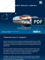 TEMA 2a TRANSPORTE PROFILAXIS CUARENTENA