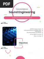 Sound Engineering: Professional Diploma in