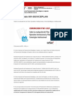 Comunicado 001-2021 - CEPLAN - Gobierno Del Perú