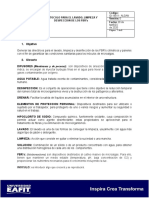 Protocolo de Lavado, Limpieza y Desifeccion de Fbr's Paneles y Cilindricos-20032020.