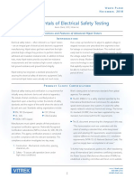 Fundamentals of Electrical Safety Testing