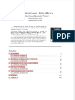 Solucionário de Álgebra Linear com exercícios resolvidos