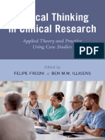 Fregni, Felipe - Illigens, Ben M. W. - Critical Thinking in Clinical Research - Applied Theory and Practice Using Case Studies-Oxford University Press (2018)