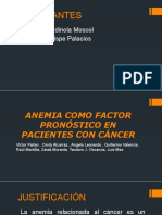 Anemia Como Factor Pronóstico en Pacientes Con Cancer