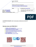 2017-2018 DS 05 Corrigé de Mathématiques: Fichier Extrait Du Document