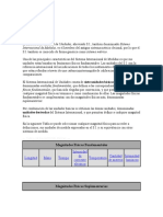 Sistema Internacional de Unidades de Medida