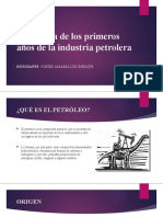 Fisonomía de Los Primeros Años de La Industria