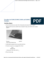 Procedure For R1300, R1300G, R1600, and R1600G Load Haul Dump Machines