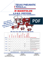 Air Manifolds: A.S.M.E. Certified