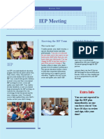 Iep Meeting Handout