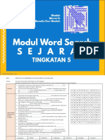 Sj-modul Word Search Tingkatan 5