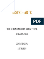 Distri - Arte: Todo Lo Relacionado Con Madera Y Triple. Artesanias Y Mas
