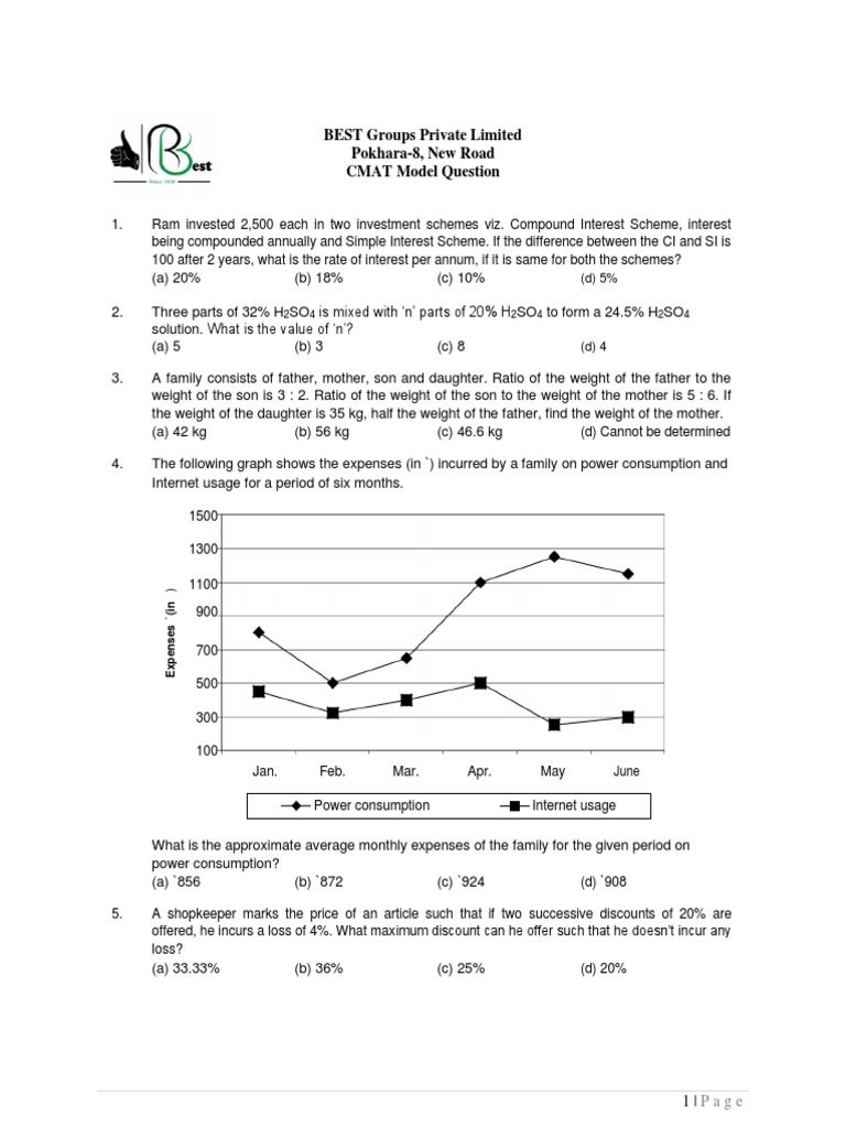 cmat-model-question-3-pdf-climate-change-nature