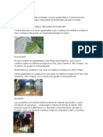 5 Proyectos Ecologicos en Guatemala