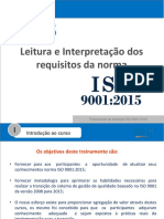 Interpretação ISO 9001-2015