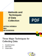 5ba-Afifah Ikrimah-Technique of Collection Data
