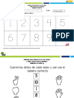 Ficha de Trabajo 1 Refuerzo 1 - 10