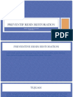 Preventif Resin Restoration: Rezki An-Najmi Fathan J 3 A 0 2 0 0 2 2