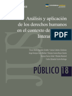 Análisis y aplicación de los derechos humanos en el contexto de la Corte Interamericana - U Catolica de Colombia