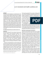 Skeletal Muscle Tissue in Movement and Health: Positives and Negatives