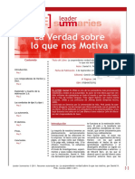 La Sorprendente Verdad Sobre Nos Motiva - DANIEL H. PINK