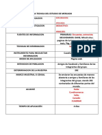 Ficha Tecnica Del Estudio de Mercado