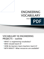 Engineering Vocabulary: Pertemuan Ke 9