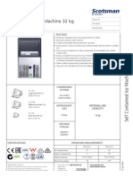 Self Contained Ice Machine 32 KG: Features