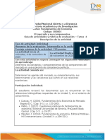 Guía de Actividades y Rubrica de Evaluación - Tarea 4 - El Mercado y Sus Componentes.