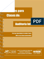 Apuntes para Clases de Auditoria Informatica