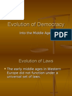 Evolution of Democracy