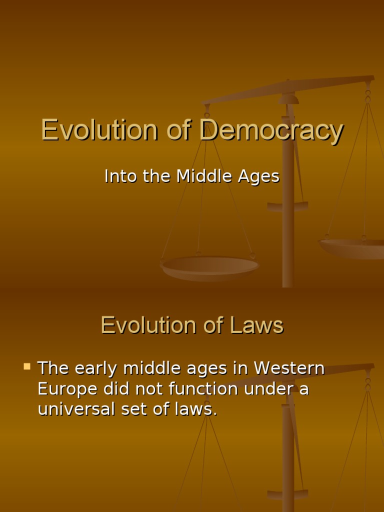 Evolution of Democracy | PDF | Byzantine Empire | England