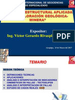 Geología Estructural Aplicada A La Exploración Geológica y Minera - Arequipa Marzo 2017