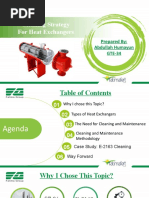 Cleaning of Heat Exchangers