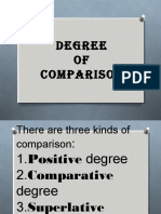 Degree OF Comparison